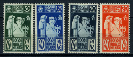 1934 -  Italia - COLONIE - Emissioni Generali  - Sass. N. 42/45 - LH -  (C01012015..) - Emissions Générales