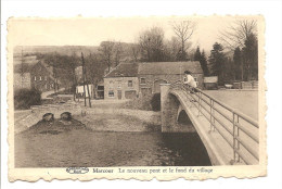 - 1628 -    MARCOUR Le Nouveau Pont Et Le Fond Du Village - Rendeux