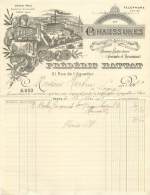 FACTURE LETTRE : PARIS . FREDERIC HATTAT . MANUFACTURE DE CHAUSSURES . 1901 . - Autres