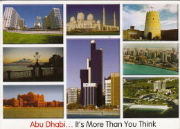 24536- ABU DHABI- PALACE, TOWERS, PANORAMAS, SKYLINES - United Arab Emirates