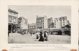 PARIS Agrandissement De La Gare De L' Est   1898 - Unclassified