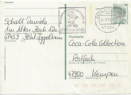 Germany (BRD) 1993 Postkarte (o)  Mi.P150  (Hassloch-Kempen 10.9.93) - Postcards - Used