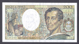 PROMO  200 FRANCS MONTESQUIEU 1992  D.142 SPL - 200 F 1981-1994 ''Montesquieu''