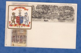 CPA Début 1900 - CHESTER - Eccleston Ferry - Raphael Tuck & Sons Heraldic Postcard N° 1036 - RARE - Chester