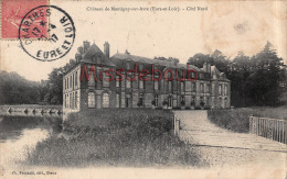 28 -  MONTIGNY  SUR AVRE - Château - 2  Scans -1907 - Montigny-sur-Avre