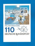 BRD 1981  Mi.Nr. 1100 ,  Polarforschung - Maximum Karte - Ausgabetag  16.07.1981 - Research Programs