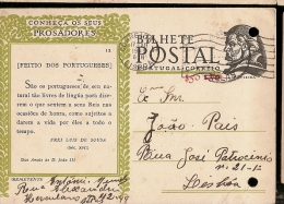 Portugal & Bilhete Postal, Feitio Dos Portugueses, Frei Luís De Sousa, Belas, Lisboa, 1949 (281) - Brieven En Documenten