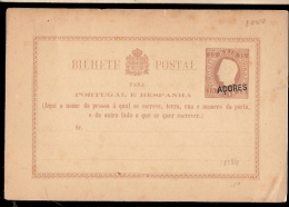 Portugal & Bilhete Postal,Portugal E Hespanha, Açores (285) - Storia Postale