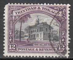 Trinidad And Tobago    Scott No.  39a   Used     Year  1935       Perf  12.5 - Trinidad & Tobago (...-1961)