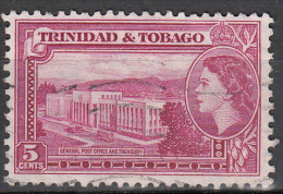 Trinidad And Tobago    Scott No.  76   Used     Year  1953 - Trinidad & Tobago (...-1961)