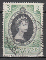 Trinidad And Tobago    Scott No.  84     Used    Year  1953 - Trinité & Tobago (...-1961)