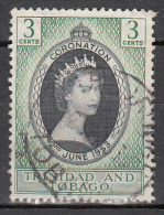 Trinidad And Tobago    Scott No.  84     Used    Year  1953 - Trinidad & Tobago (...-1961)