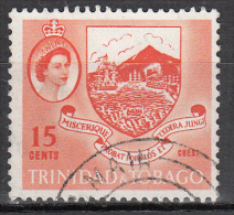 Trinidad And Tobago    Scott No.  96     Used    Year  1960 - Trinidad & Tobago (...-1961)