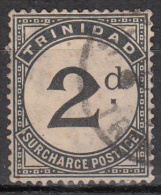 Trinidad And Tobago    Scott No.  J2    Used    Year  1923 - Trinidad Y Tobago