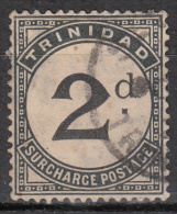 Trinidad And Tobago    Scott No.  J2    Used    Year  1923 - Trinité & Tobago (...-1961)