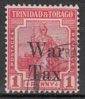 Trinidad And Tobago    Scott No.  MR13    Used    Year  1917 - Trinidad Y Tobago