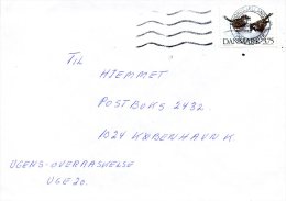 DANEMARK. N°1089 De 1994 Sur Enveloppe Ayant Circulé. Moineau. - Mussen