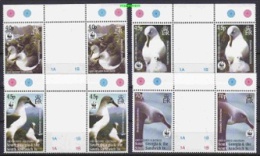 South Georgia 2003 WWF/Grey Headed Albatross 4v Gutter ** Mnh (23159) - Géorgie Du Sud