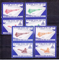 Vignettes 1962 **, ASDA, National Postage Stamp Show, Michel = ?? € (X09062) - Non Classificati