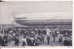 STUTTGART (Allemagne) ZEPPELIN Luftschiff 2 Min. Vor Der Katastrophe 1908-DIRIGEABLE-Aviation--VOIR 2 SCANS - - Dirigibili