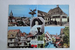 France Colmar Vue Generale Multi View Stamp 1962   A 34 - Colmar