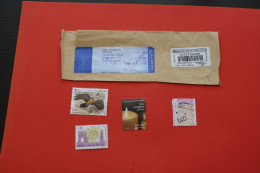 4 TIMBRES STAMPS + VIGNETTE AFFRANCHISSEMENT NATANIA ISRAEL NEUF * MNH * & OBLITERES - Unused Stamps (without Tabs)