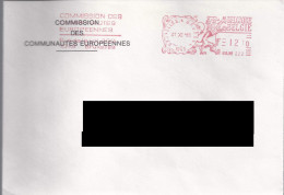 Lettre De Belgique : Commission Des Communautés Européennes. EMA. (Voir Commentaires) - Sonstige & Ohne Zuordnung