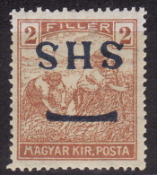 Yugoslavia 1918. Croatia-SHS-ERROR, INVERTED OVPT+SHIFTED OVPT, MNH(**) - Unused Stamps