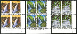 GREECE 1988 - Waterfalls In BX4 MNH** - Unused Stamps