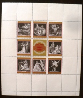 AUTRICHE 100 Jahre Wiener Staatsoper. Feuillet Emis En 1969 ** MNH .  NEUF SANS CHARNIERE - Dance