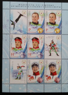 Belarus, 2010, Mi: 815/17 , S/S, (MNH) - Winter 2010: Vancouver