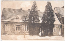 WENDISCH BUCHHOLZ Märkisch Dahme Einzelhaus M Bewohner Priv Fotokarte 10.9.1912 Gelaufen - Dahme