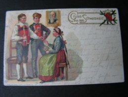 == VerlagskarteHanau , Schwarzwald Litho 1906 - Hanau