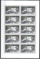 2001 SLOVAQUIE 346** Europa, Eau, Feuillet De 10 Timbres,côte 18.00 - Unused Stamps