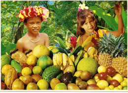 Carte  Les Fruits De Tahiti Et Ses îles - Tahiti