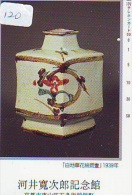 Telecarte Japan * VASE Poterie POTTERY Vaas ART Décoration (120) - Kultur