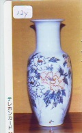 Telecarte Japan * VASE Poterie POTTERY Vaas ART Décoration (124) - Kultur