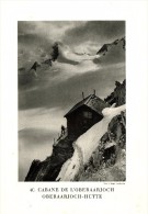 Original Ansicht/ Photographie Von 1927 , Oberaarjochhütte , Reckingen , Grimsel , Biel , Ca. 20x13 , Berghütte !!! - Reckingen