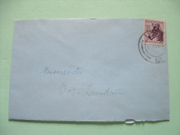 South Africa 1956 Cover To East-London - Zebra - Storia Postale