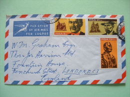 South Africa 1968 Cover To England - James Herzog - Boer General - Full Set (Scott # 348/350 = 2.15 $) - Lettres & Documents