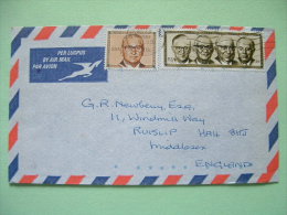 South Africa 1981 Cover To England - Presidents - Lettres & Documents