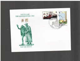 Ddr Germania Est - Fdc 1981LEIPZIGER FRUHJHARMESSE ( SULLA BUSTA FAUST E MEPHISTO) - 1981-1990