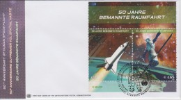 United Nations FDC Mi 715-716 50th Anniversary Of Human Space Flight - 2011 - FDC