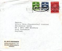 Delcampe - DANEMARK. N°717 De 1980 Sur Enveloppe Ayant Circulé. Dentelle. - Textile