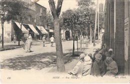 Delcampe - SETIF  Rue Sillegue  - écrite Soldat  1 ** Excellent état (peu Courante ) - Setif