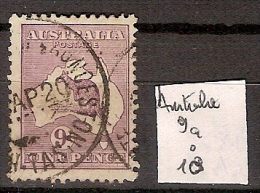 Australie 9a Oblitéré Côte 10 € - Oblitérés