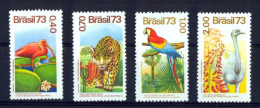 BRAZIL 1973 FAUNA - Neufs