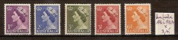 Australie 196 à 198A * Côte 3.75 € - Mint Stamps