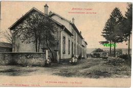 Carte Postale Ancienne De ANOULD – LE SOUCHE D'ANOULD – LES ECOLES - Anould