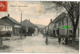 Carte Postale Ancienne De ANOULD – RUE DU CENTRE - Anould